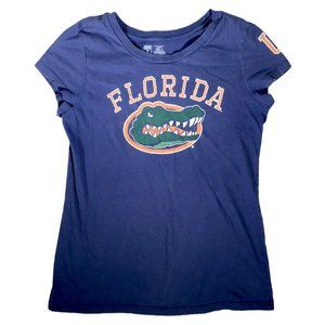 Florida Gators Ladies T-shirt in Royal Blue, Short Sleeve, Size Large